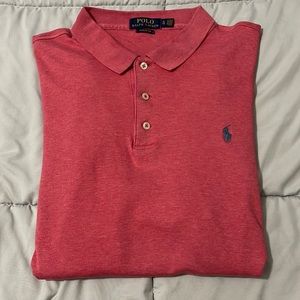 Polo - Men’s - Classic Fit Shirt - XL - “Faded” Red